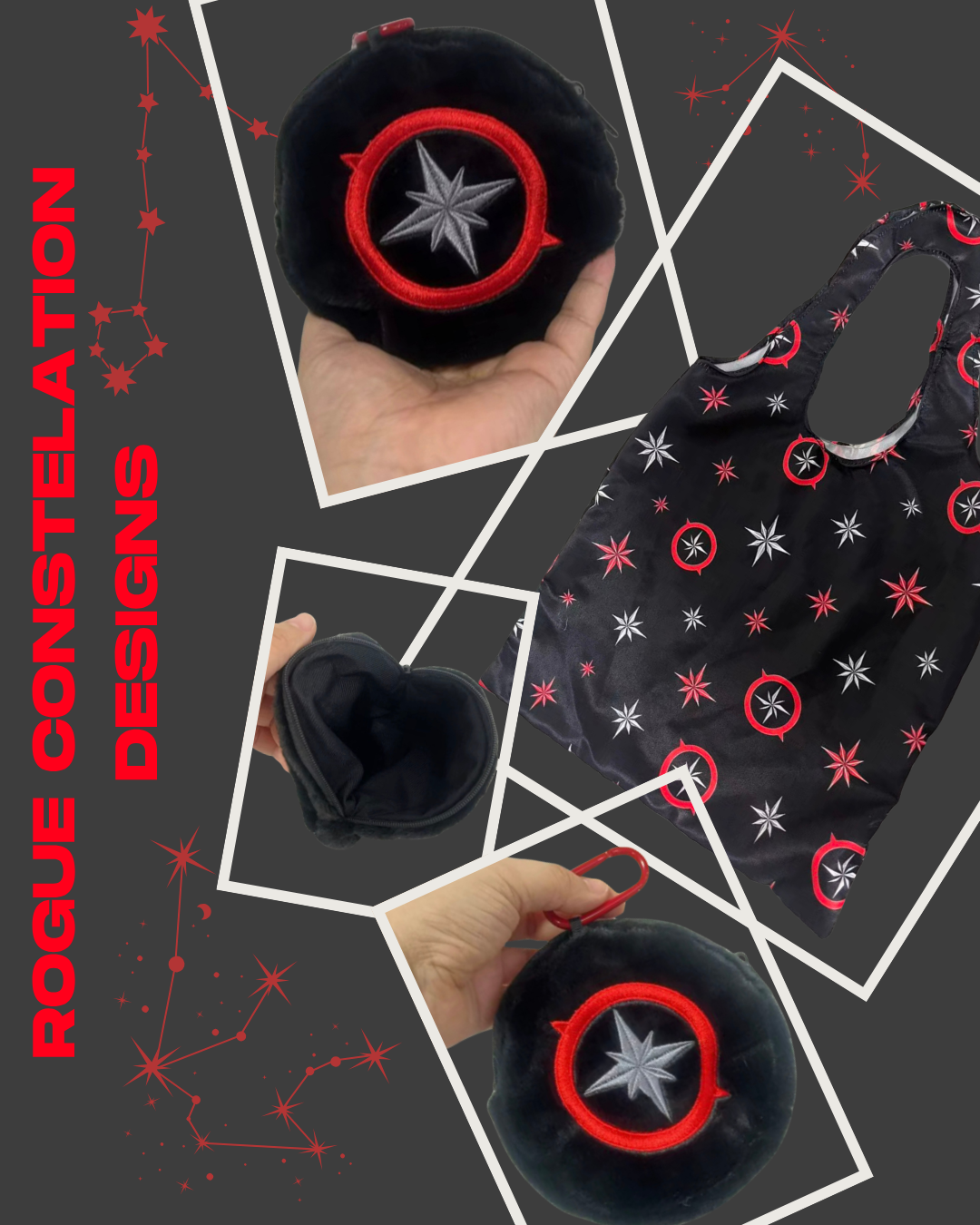 Compass Tote Charm – Stray Kids Fan Merch (Pre-Order)